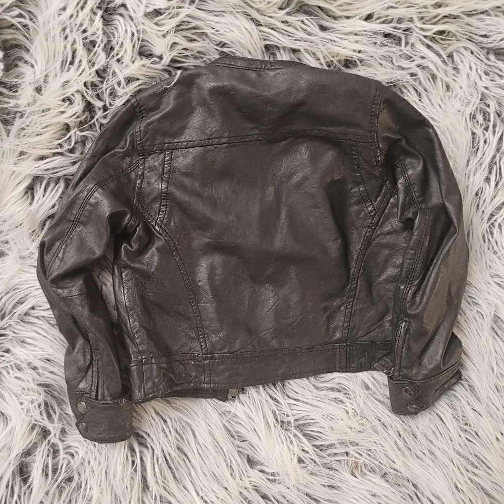 Maje kids leather jacket